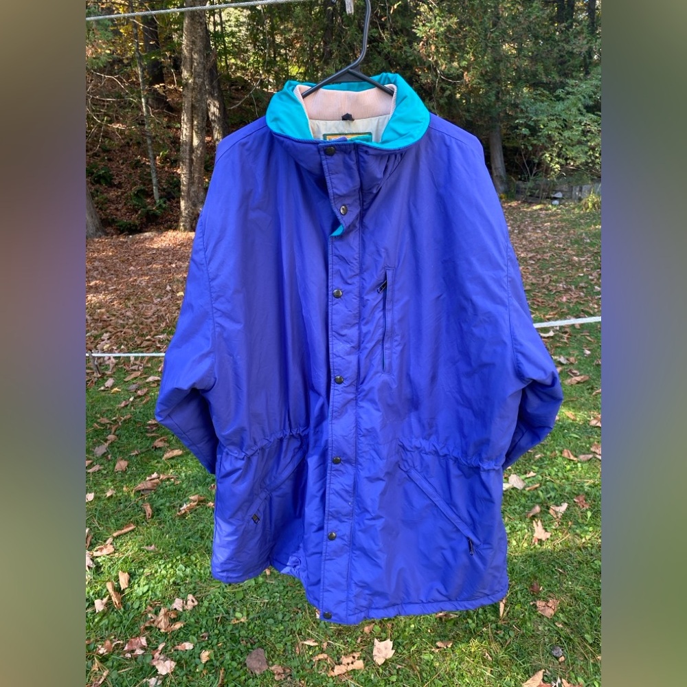 L.L. Bean Men's Vibrant Blue Winter Parka